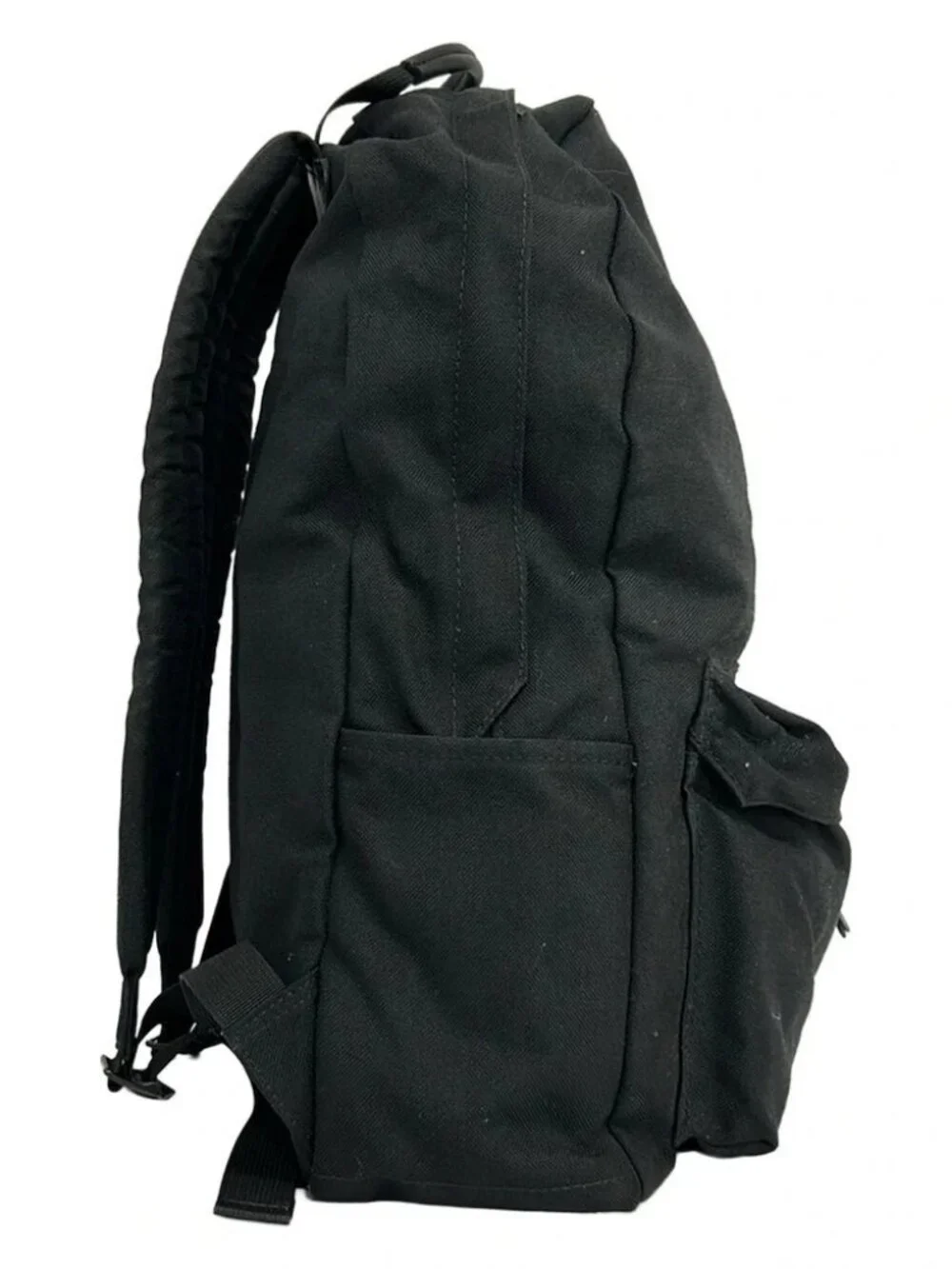 STANDARD SUPPLY Black Nylon Backpack